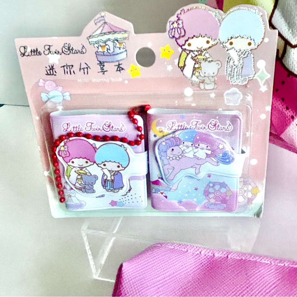 🌟Little Twin Stars Adorable 6-Piece Bucket Bag Bundle! - Picture 6 of 7